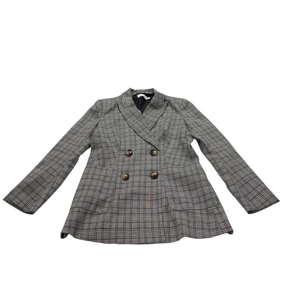 Petal & Pup Houndstooth Women 6 Blazer Academia Office Capsule Wardobe Old Money